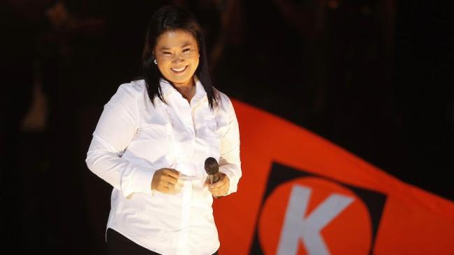 Keiko Fujimori.