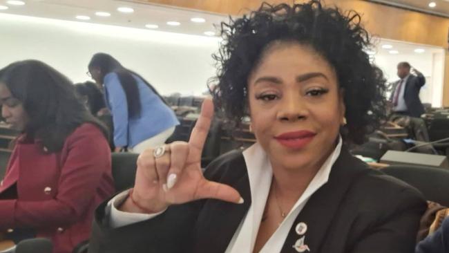 Oraisa Estrada en la ONU