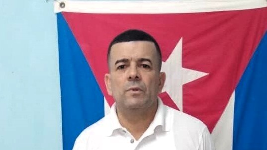 El opositor cubano Fernando Vázquez Guerra.
