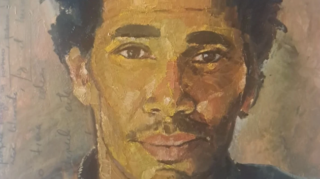 Luis Manuel Otero Alcántara pintado por Italo Expósito.