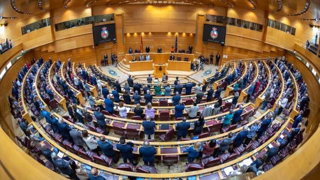 Plenario del Senado de España.