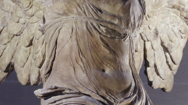 Detalle de 'Victoria de Samotracia'