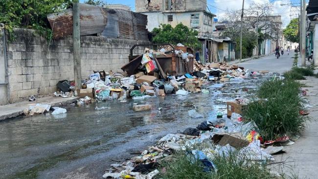 Una calle de La Habana.