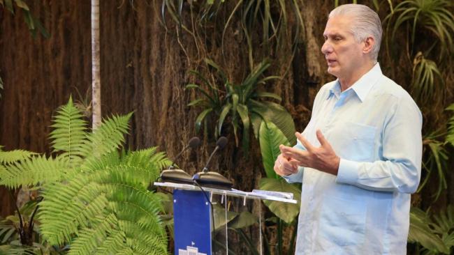 Miguel Díaz-Canel.