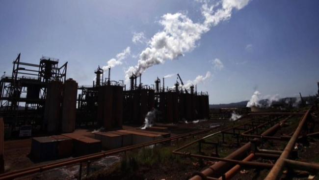 Planta de Sherritt en Moa, Holguín.