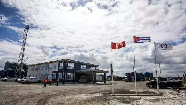 Instalaciones de Sherritt en Cuba.