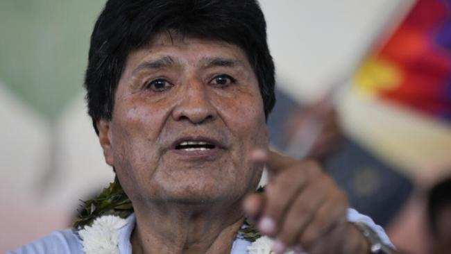 Evo Morales.