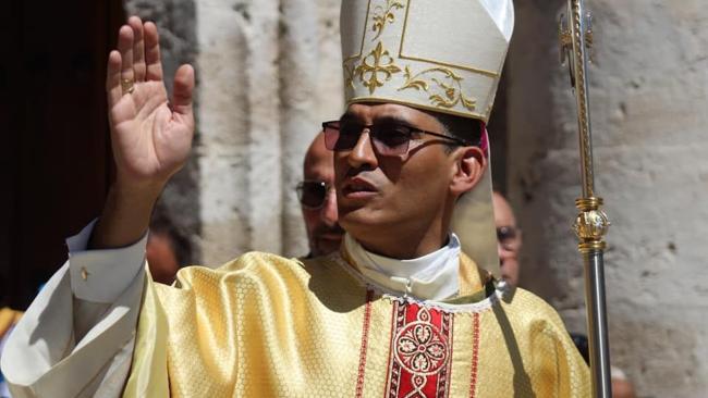 Monseñor Eloy Ricardo Domínguez, obispo auxiliar de La Habana.