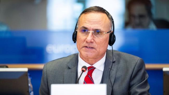 José Daniel Ferrer en el Parlamento Europeo.