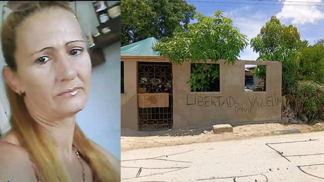 Yaquelín Thope Infante (54) arrestada tras las protestas de Antilla, Holguín.