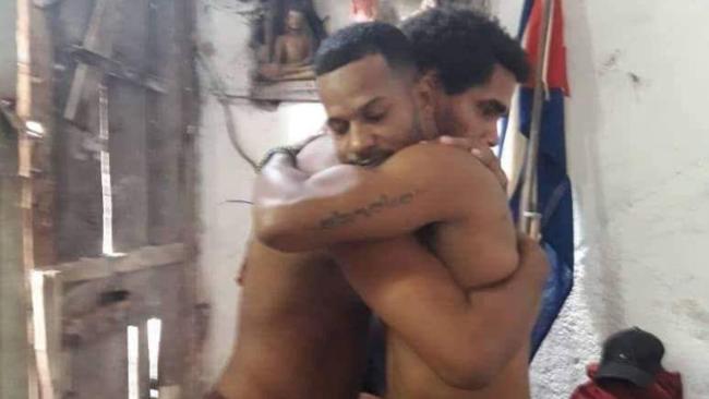 Otero Alcántara y Osorbo en La Habana antes de ser arrestados.