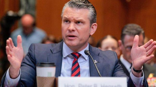 El secretario de Guerra de EEUU, Pete Hegseth.