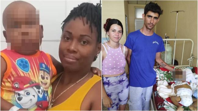 Dos niños necesitados de procedimientos que no se hacen en Cuba.