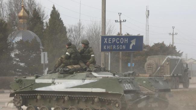 Tropas de Rusia en Ucrania en 2022.