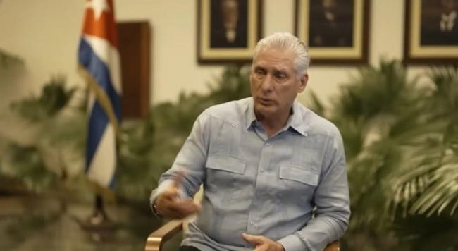 Miguel Díaz-Canel.