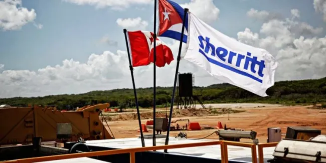 Instalaciones de Sherritt en Cuba.
