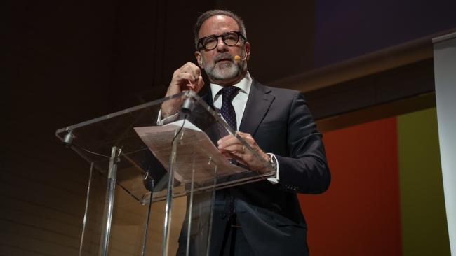 El abogado Ernesto Gutiérrez Tamargo durante el Foro DDC.