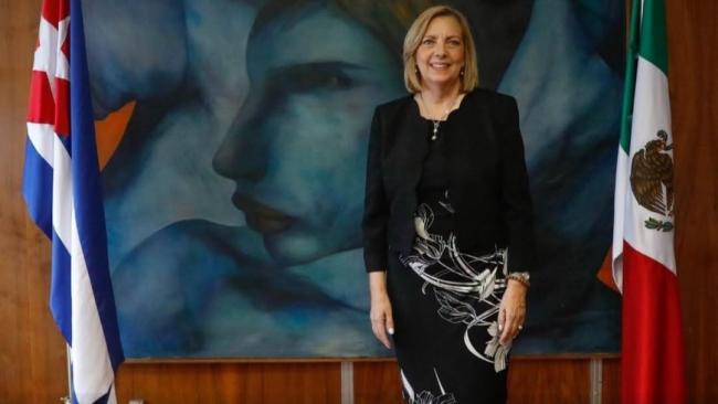 La vicecanciller cubana Josefina Vidal.
