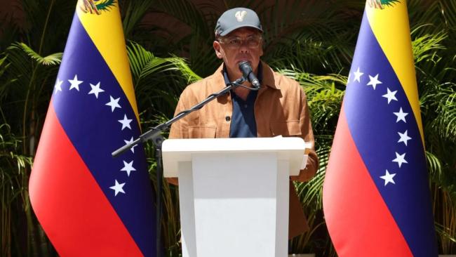 El presidente del Parlamento de Venezuela, Jorge Rodríguez.