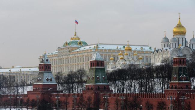 Vista de parte del Kremlin.