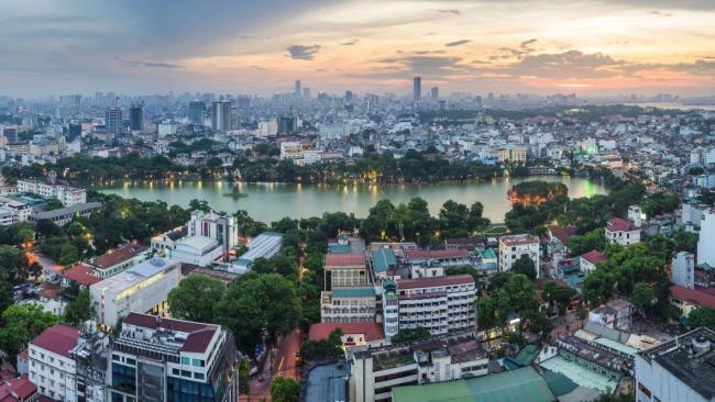 Hanoi, capital de Vietnam.
