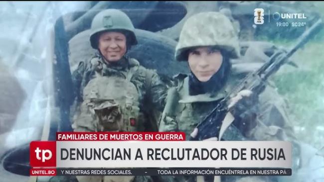 Bolivianos en el frente de Ucrania combatiendo bajo órdenes de Rusia.