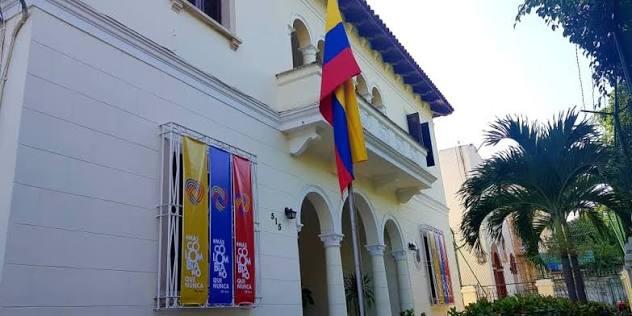 Edificio de la Embajada de Colombia en Cuba.