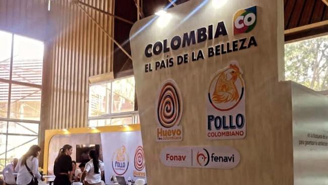 Stand de Colombia en FIHAV 2025. 
