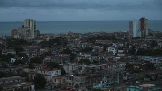 La Habana sin servicio eléctrico.