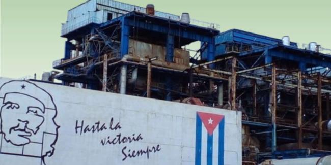 La Termoeléctrica Ernesto Guevara, de Santa Cruz del Norte, Cuba.