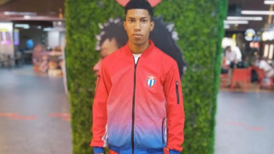 El joven deportista cubano Moisés David Torres Puig.
