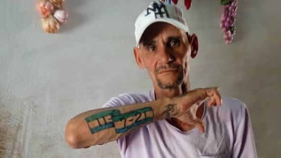 El preso político cubano Nilo Abrahante Santiago.