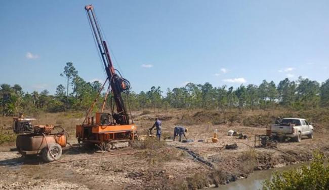 Trabajos de prospección minera de Antilles Gold en Cuba.
