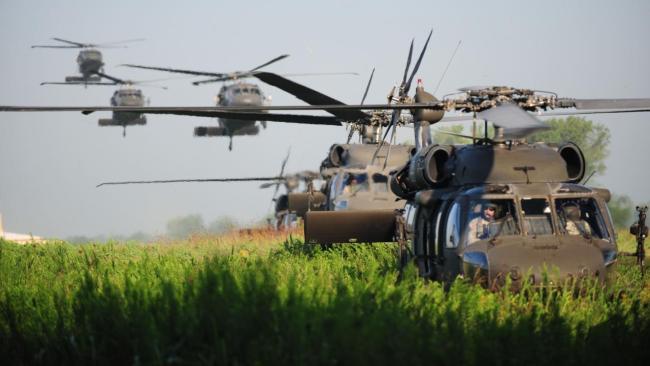 Despliegue de la 101ª División Aerotransportada de EEUU.
