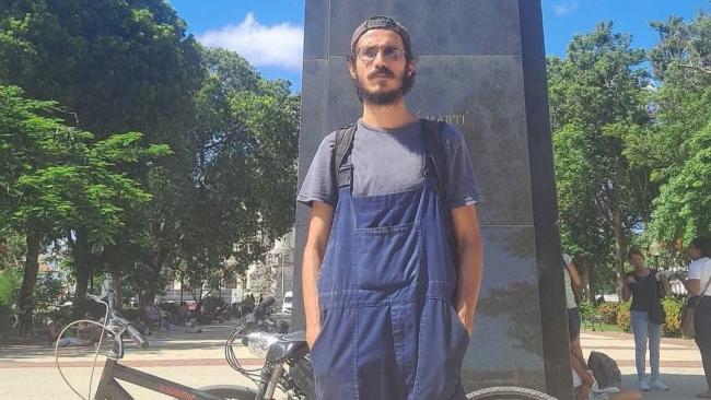 El ex preso político cubano Leonardo Romero Negrín.