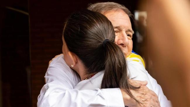 María Corina Machado y Edmundo González.