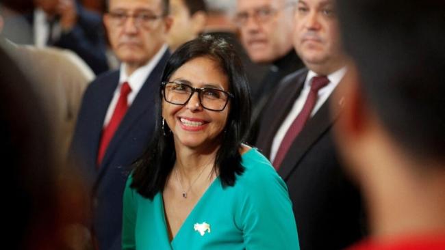 Delcy Rodríguez.