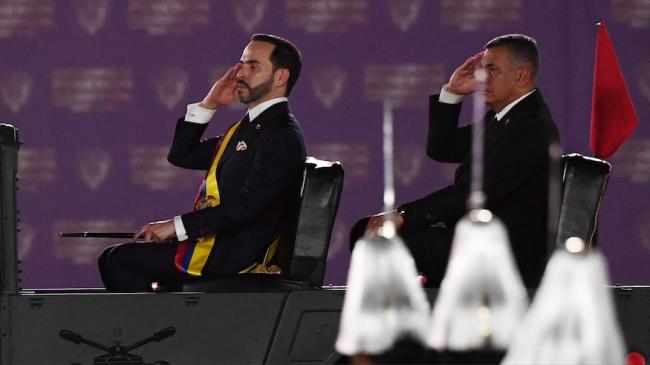 Abelardo de la Espriella en su toma de posesión.