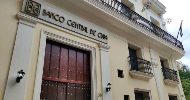 Edificio del Banco Central de Cuba.