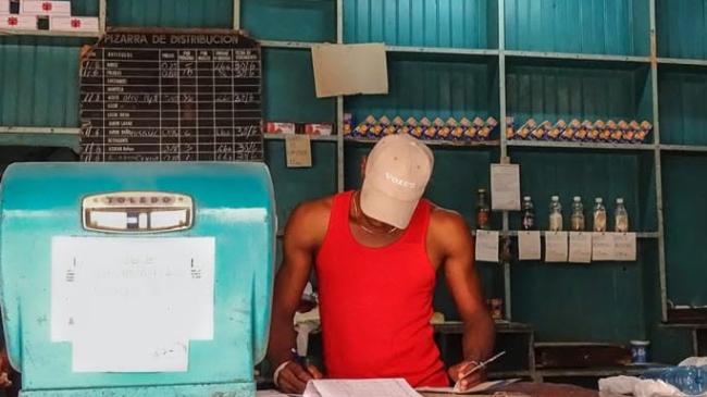 Una bodega en Cuba.