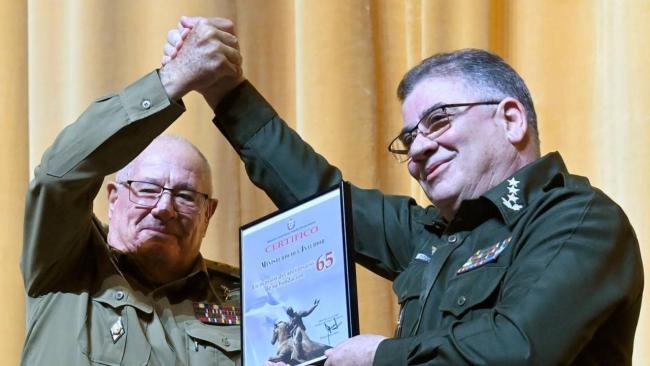 Altos mandos militares del régimen cubano.