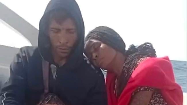 Dos de los pasajeros de una lancha en tránsito a México desaparecida en el mar.