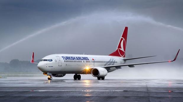 Vuelo de Turkish Airlines.