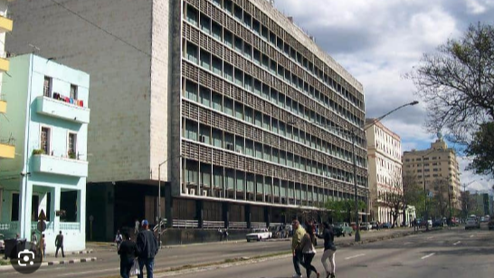 Antiguo edificio de la Compañía Cubana de Electricidad, en La Habana, hoy sede del Ministerio de Energía y Minas.