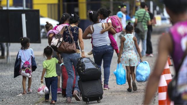 Inmigrantes en Brasil.