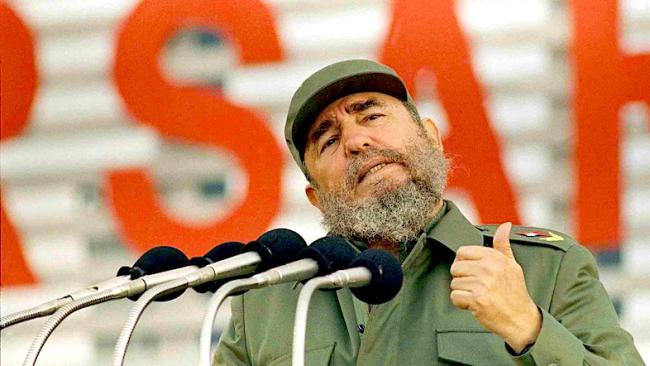 Fidel Castro, años 90.