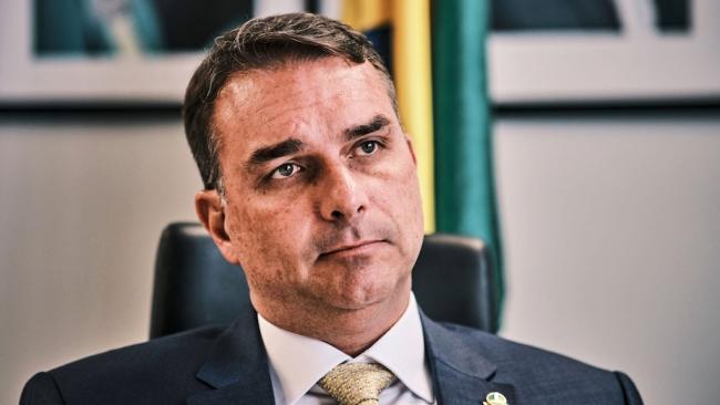 Flávio Bolsonaro, candidato presidencial. 