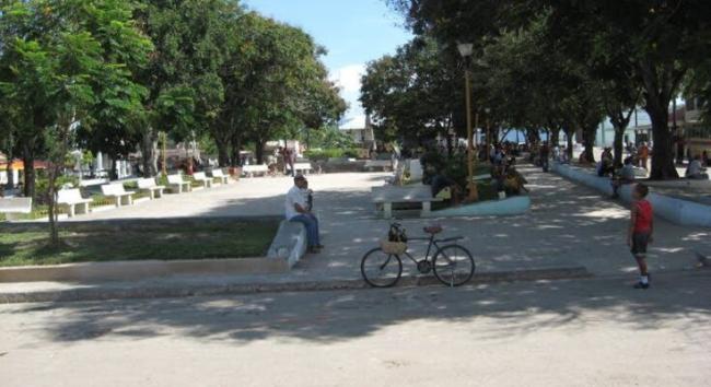 Parque de Maffo, en Contramaestre, Santiago de Cuba.