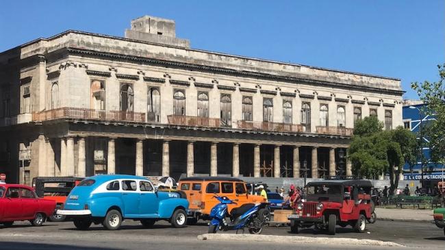 El Palacio Aldama, hace unos años.