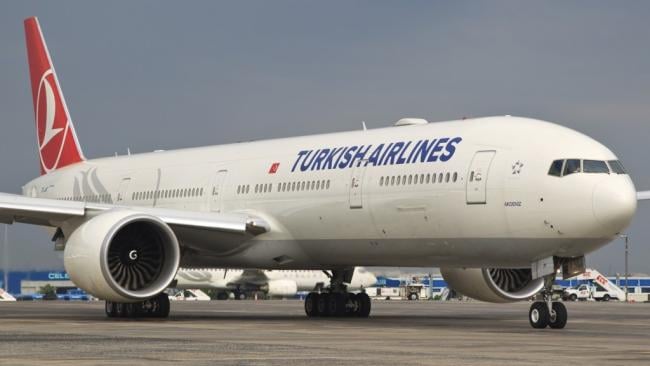 Un avión de Turkish Airlines. 